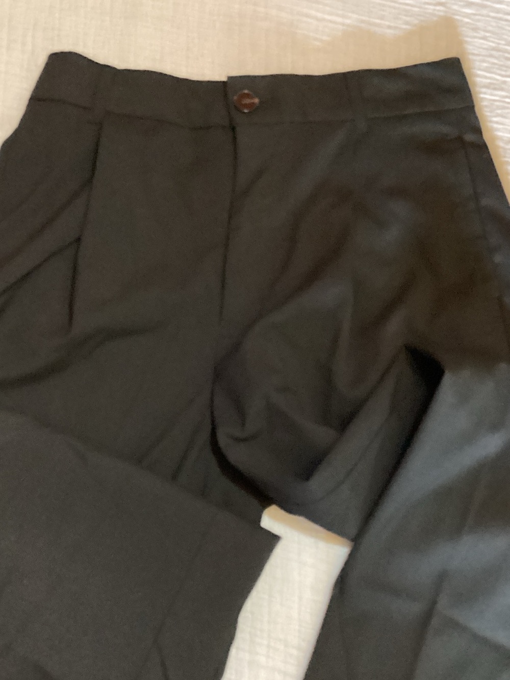 Zara Classic Black Trousers.